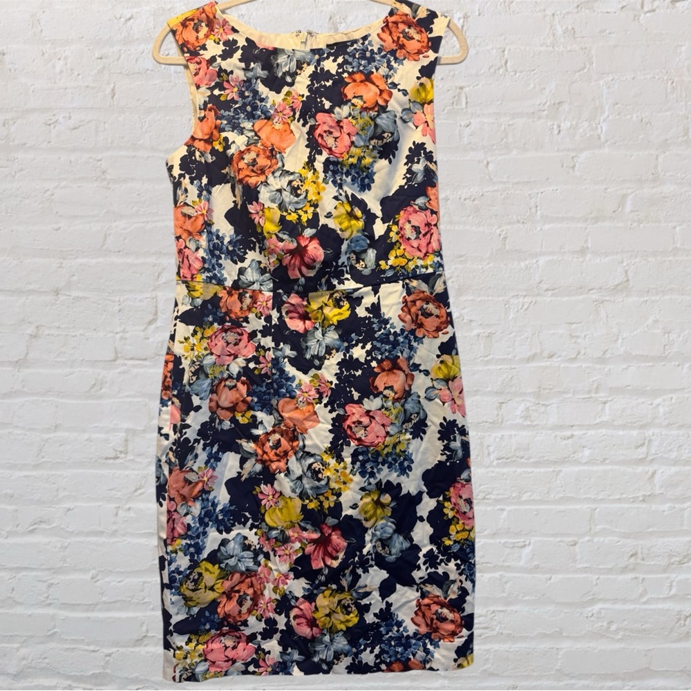 The Limited Multicolor Floral Midi Dress
